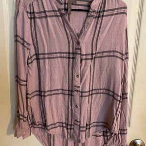 Super soft flannel top